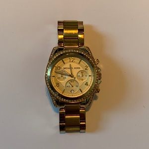 Gold Michael Kors Watch